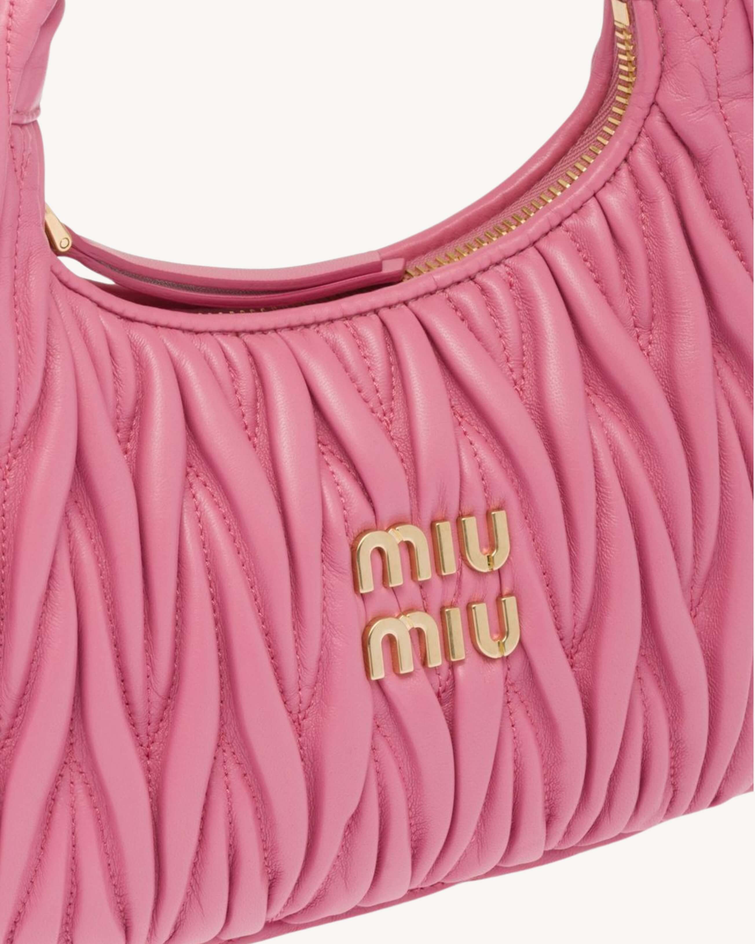 Miu Miu "Wander Matelassé" Shoulder Bag