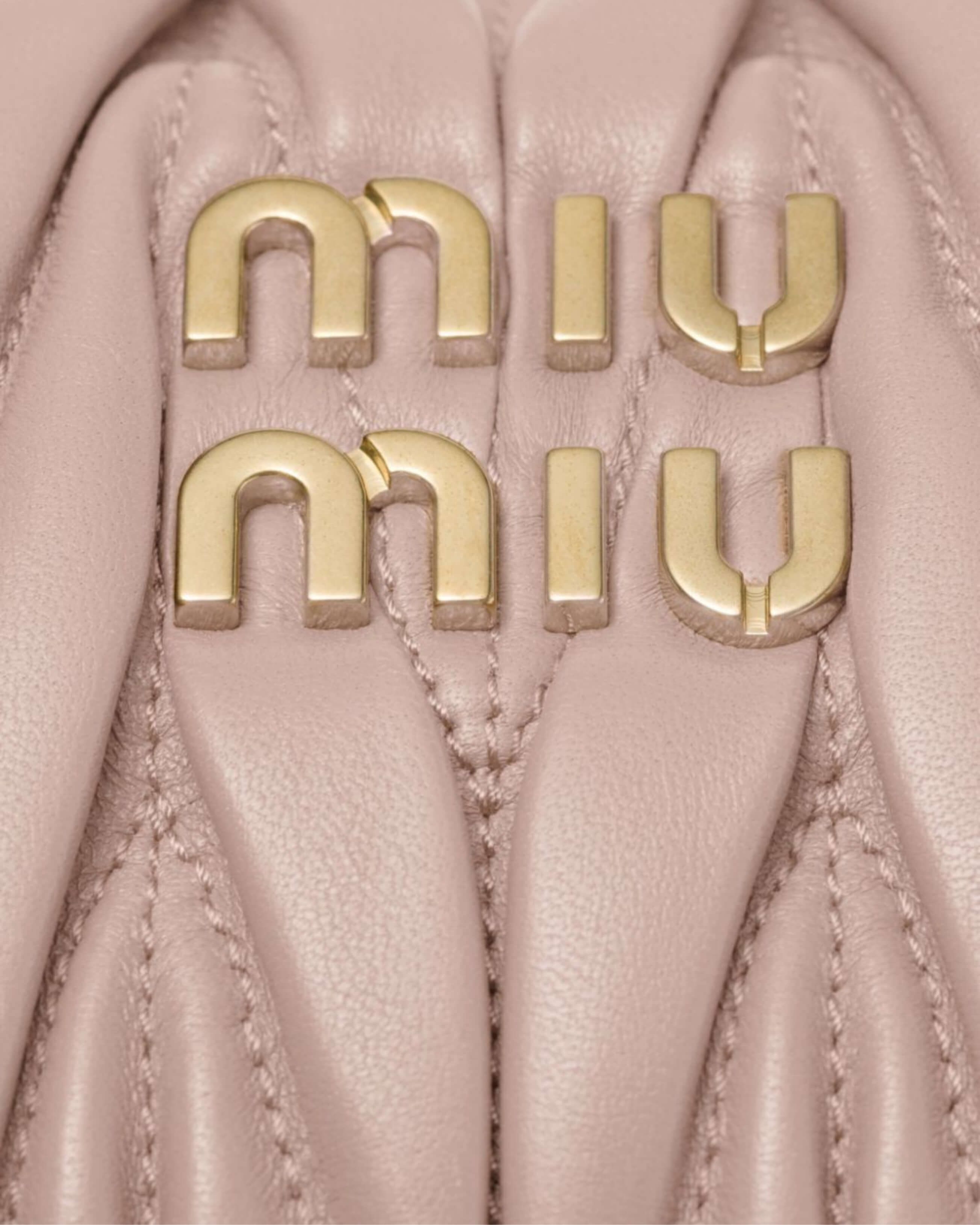 Miu Miu "Wander Matelassé" Shoulder Bag