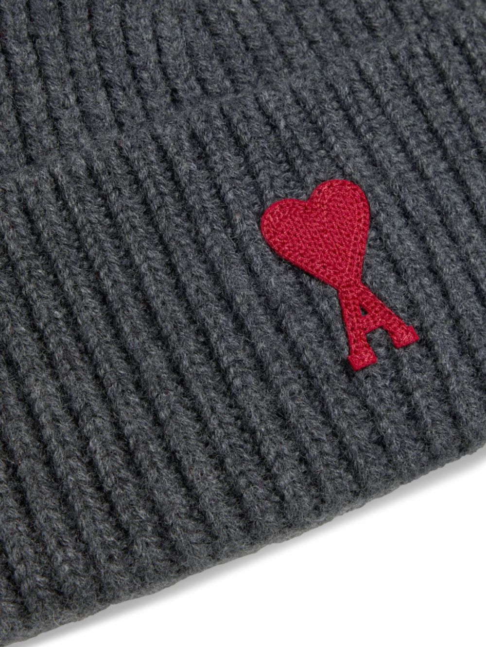 AMI Paris Cashmere & Wool Beanie